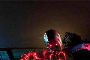 Lets play halloween in the rift robot lady