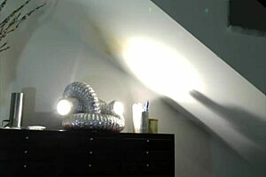 Olga from Buzzingbirdz Uses the Squirt Machine and Mops the Floor