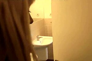 i watch the girl masturbating cock in the alley