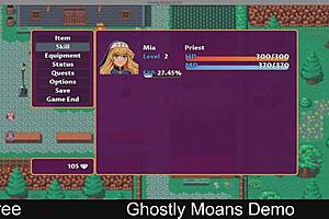 Ghostly moans echo through the anime hentai scene