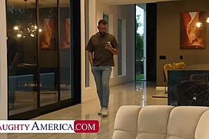 My wife's hot friend Hayley Davies spreads her tight wet pussy wide for a massive cock pounding