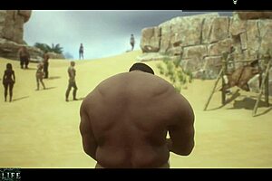 Большой парень доминирует над крошечной 18+ блондинкой в дикой публичной встрече