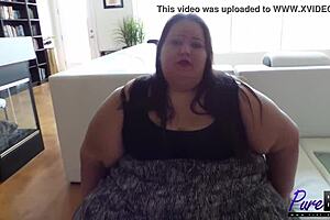 i, um, interviewed this ssbbw apple bomb behind the scenes.