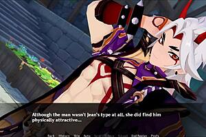 Klee prank adventure part 3 with blowjobs, fingering, and outdoor lesbian toys