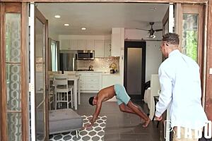 American amateur Camryn musa gets a creampie and gets fucked by her neighbor
