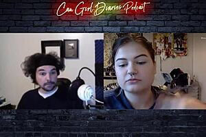 Amateur Christian girl tricked into webcam spitting