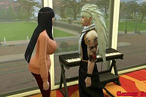 Hinata and friends cap 1 - Obito seduces Hinata and fucks her where Naruto is