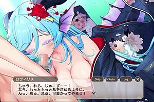 monster girl gives amazing blowjob in anime hentai 😍