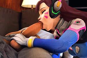 D VA Invites Her Fuckbuddies Over
