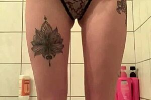 Wet pussy makes panties unnecessary