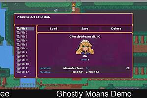 Ghostly moans echo through the anime hentai scene