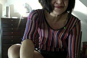 Olga from Buzzingbirdz Uses the Squirt Machine and Mops the Floor