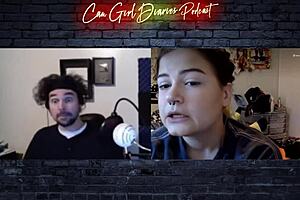 Amateur Christian girl tricked into webcam spitting