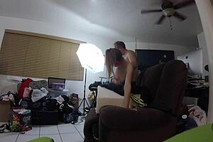 Blonde Spandex Fetish Girl Moans As Tight Cock Fucks Her Ass And Cums