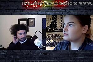 Amateur Christian girl tricked into webcam spitting