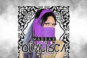 odalisca poses gracefully in art