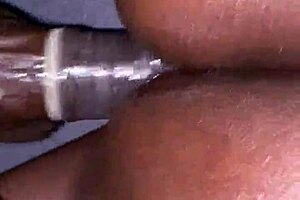 ebony stripper rips clothes off a porn star with monster cock