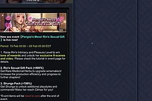 ep1 rin kept jerking my dick off in king of kinks, it's so kinky!