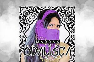 odalisca poses gracefully in art