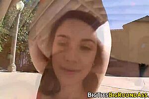 Wow! Oily KNOCKERS Babe BANGED Hard in Wild Action!