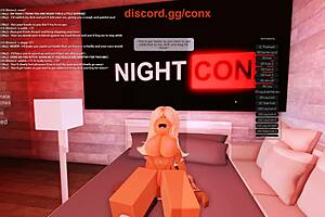 Want to see blonde riding monster cock in doggystyle?