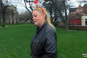 busty nastyshag fucks baldy hard with her huge boobs bouncing