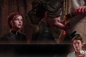 Sensual blowjob skills treasure of nadia style from visual novel