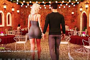 Intense date roleplay with blonde teen Jenny