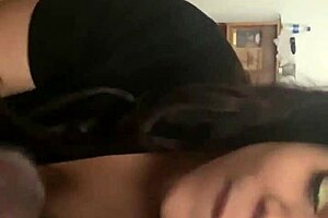 Teen Brazilian Latina Swallows Massive BBC Cumshot After Intense Fucking.