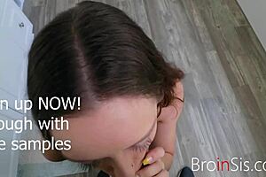 brunette skinny teen 18+ sister fucks lilly glee sideways