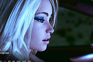 Intense date roleplay with blonde teen Jenny