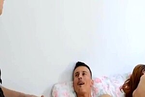 My sister's slut took advantage of my heavy sleep.