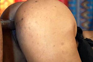 trio with big tits and monster cock fucking