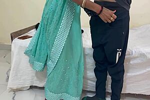 Sexy horny girl riding on dick in the bedroom