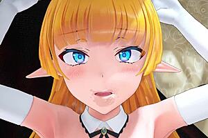 elf radral anime fucks in pov hentai cartoon