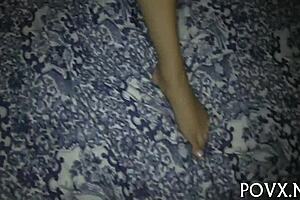 Daisy Summers Performs Rough Blowjob and Spanking in POV