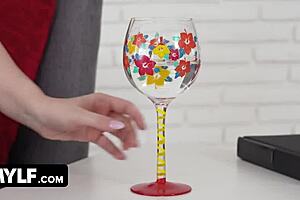 Sydney Paige rides big cock hard!