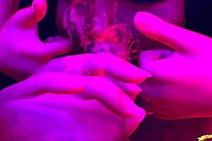 Watch this big tits babe masturbate with a monster cock? Assfucking and creampie tribute!