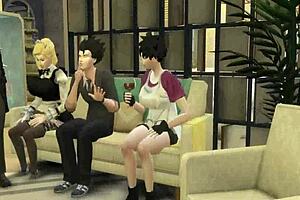 Dragon Ball Porn Epi 61 Videl Blackmailed By Husband's Boss