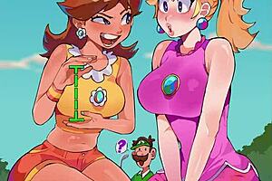 Princess peach hentai compilation with big tits and ass 😍