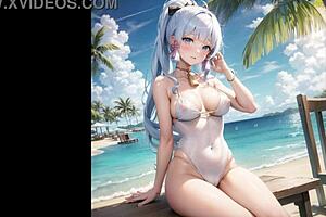 Ai Illustration of Big Tits Boobs