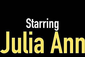 Lesbian Lovers Julia Ann and Cherie DeVille Licking Huge Asses and Big Tits