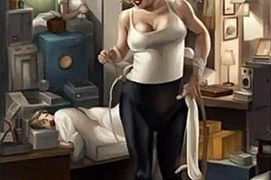 transfer of style in crossdressing bizarre anime hentai