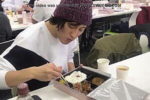 Just Gay Guys Eating Meat In Intense Action