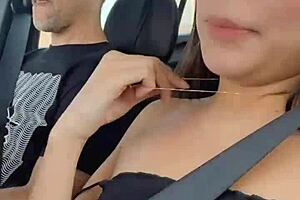 melina khalifa with friend in intimate moment