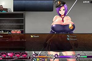 Karryn's Prison Cap2 Detailed Milf Kissing Big Cock Hardcore Scene