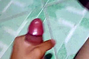 Staying home from school due to epidemic and masturbating to cum