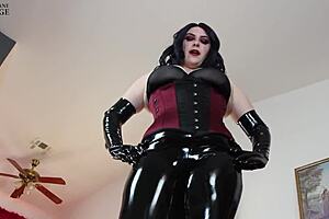 Latex Ass Worship POV with Jane Judge