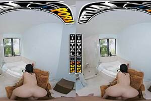 Bath Quickie Fuck with Kiana Kumani's Small Tits in POV Reality