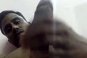 Ravi's Teasing Striptease with Huge Black Cock
